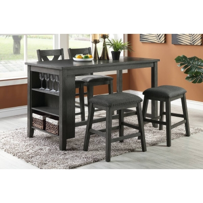 Poundex Counter Height Table Model F2488