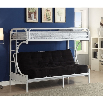 ACME Eclipse Twin/Full Futon Bunk Bed Model 02091W-W
