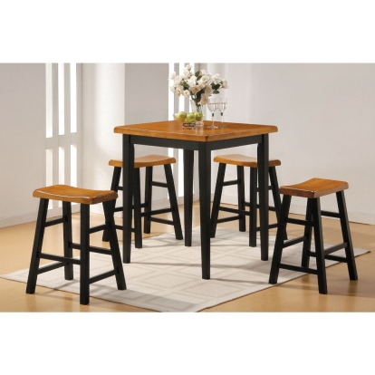 ACME Gaucho 5PC Pack Counter Height Table Set Model 7285