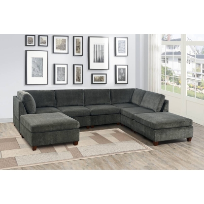 Poundex 7-Pcs Modular Set Model 513