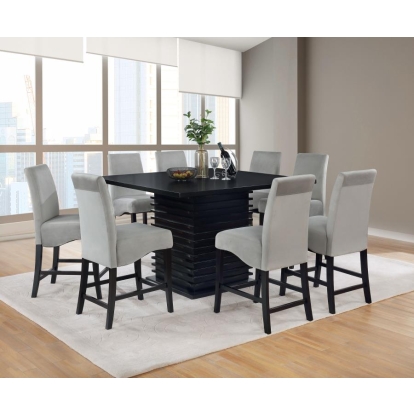 Coaster Stanton 5-piece Dining Room Set Black and Grey Model 102068-S5