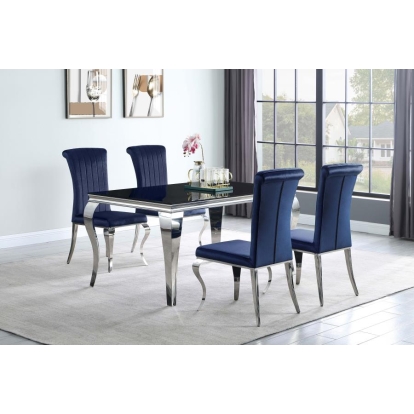 Coaster DINING TABLE 5 PC SET Model 105071-S5B