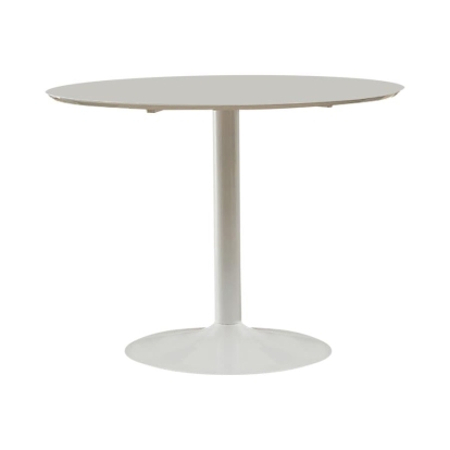 Coaster Lowry Round Dining Table White Model 105261