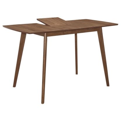 Coaster Redbridge Counter Height Table with Butterfly Leaf Natural Walnut Model 106598