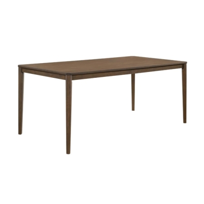 Coaster Wethersfield Dining Table with Clipped Corner Medium Walnut Model 109841