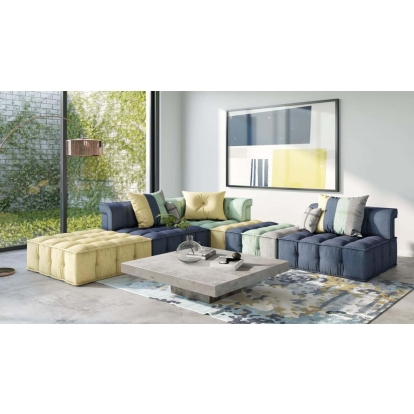 VIG Furniture Multi-Toned Sectional Sofa SKU VGKN8450-2 - Product ID 76546