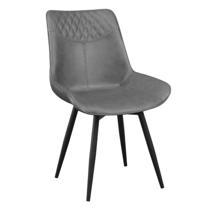 Coaster Brassie Upholstered Side Chairs Grey (Set of 2) Model 110272