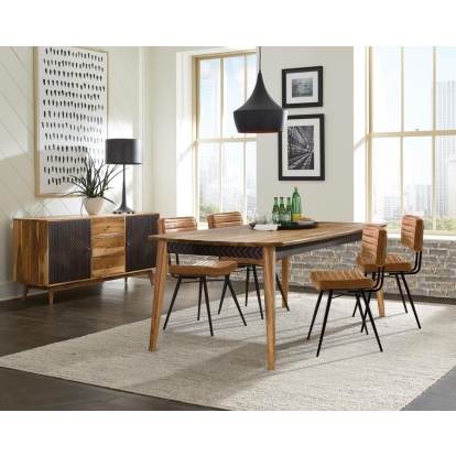 Coaster DINING TABLE 5 PC SET Model 110571-S5C