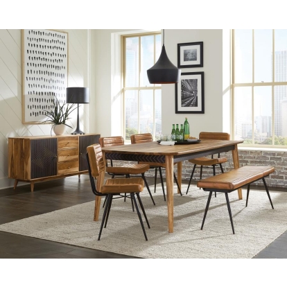 Coaster DINING TABLE 6 PC SET Model 110571-S6C