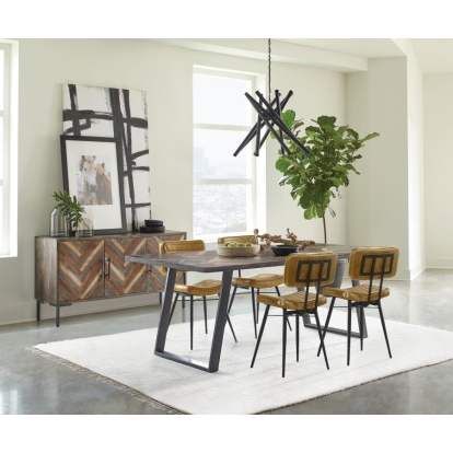 Coaster DINING TABLE 5 PC SET Model 110681-S5C