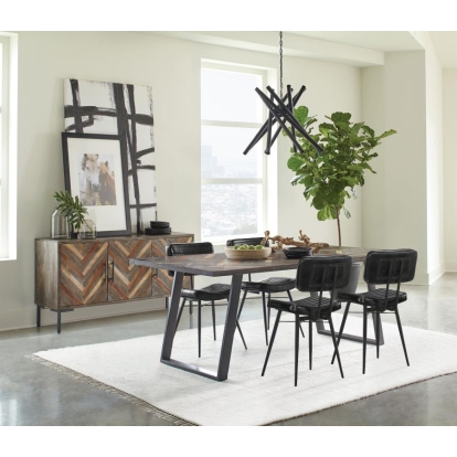 Coaster DINING TABLE 5 PC SET Model 110681-S5E