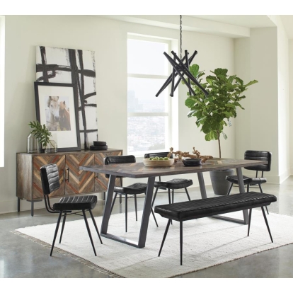 Coaster DINING TABLE 6 PC SET Model 110681-S6E