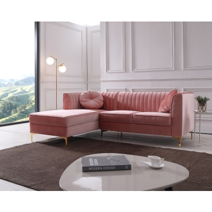 VIG Furniture Other Sectional Sofa SKU VG2T1128-PNK - Product ID 75457