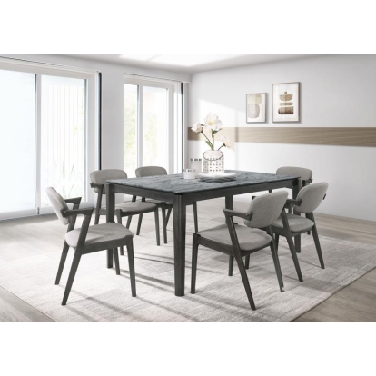 Coaster DINING TABLE 7 PC SET Model 115111SLT-S7