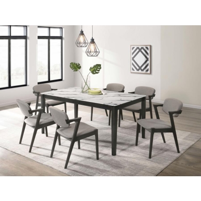 Coaster DINING TABLE 7 PC SET Model 115111WG-S7