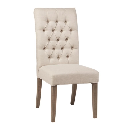 Coaster Douglas Tufted Back Dining Chairs Vineyard Oak (Set of 2) Model 123052
