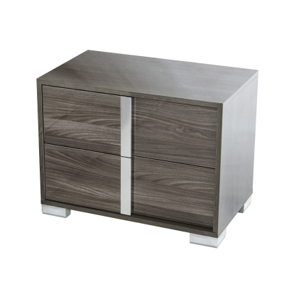 VIG Furniture Grey Nightstand SKU VGACSANMARINO-NS-GRY - Product ID 17001|17399