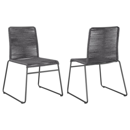 Coaster Jerome Upholstered Stackable Side Chairs (Set of 2) Model 192062