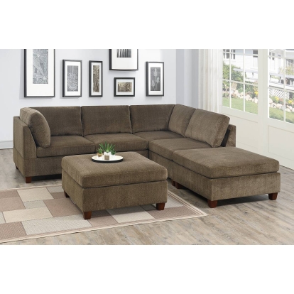 Poundex 6-Pcs Modular Set Model 824