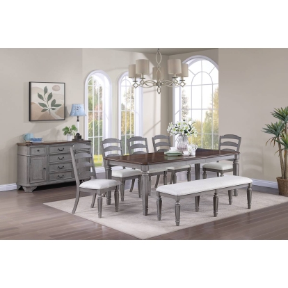 Poundex Dining Table Model F2530