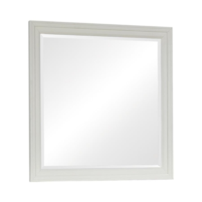 Coaster Sandy Beach Rectangular Mirror White Model 201304