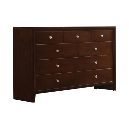 Coaster Serenity Rectangular 9-drawer Dresser Rich Merlot Model 201973