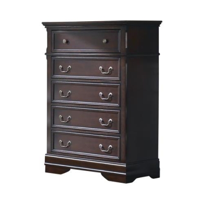 Coaster Cambridge 5-drawer Rectangular Chest Cappuccino