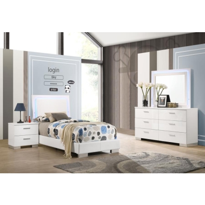 Coaster TWIN BED 4 PC SET Model 203500T-S4L