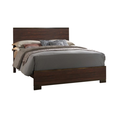 Coaster Edmonton Queen Panel Bed Rustic Tobacco Model 204351Q