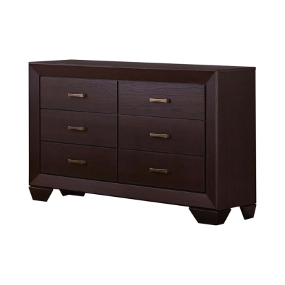 Coaster Kauffman 6-drawer Dresser Dark Cocoa Model 204393