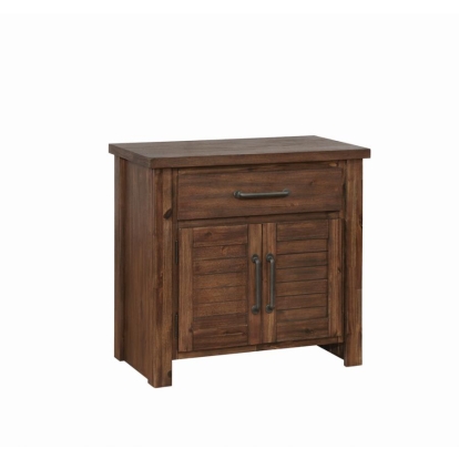 Coaster Sutter Creek 2-door Nightstand Vintage Bourbon Model 204532