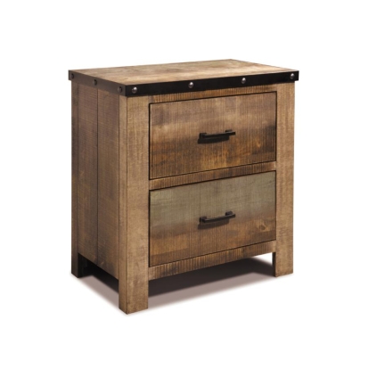 Coaster Sembene 2-drawer Nightstand Antique Multi-color Model 205092