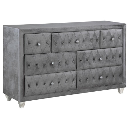 Coaster Deanna 7-drawer Rectangular Dresser Grey Model 205103