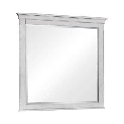Coaster Franco Rectangular Mirror Antique White Model 205334