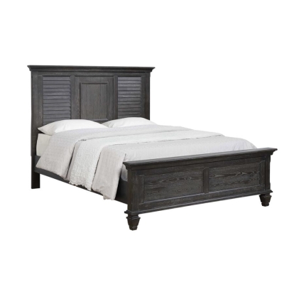 Coaster Franco Eastern King Panel Bed Weathered Sage Model 205731KE