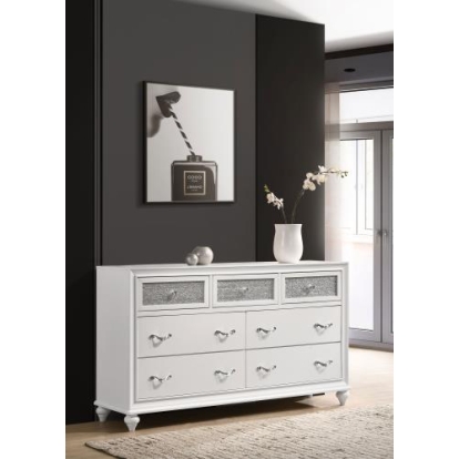 Coaster Barzini 7-drawer Dresser White
