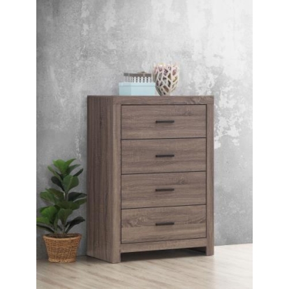 Coaster Brantford 4-drawer Chest Barrel Oak