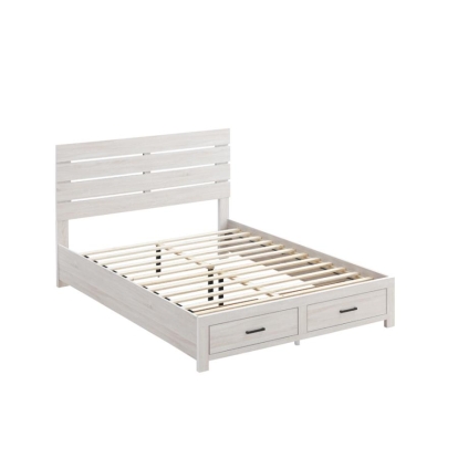 Coaster Brantford Queen Storage Bed Coastal White Model 207050Q
