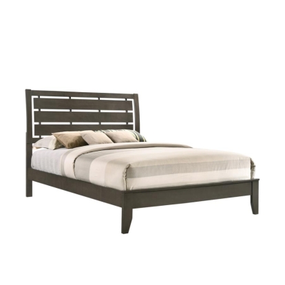 Coaster Serenity Queen Panel Bed Mod Grey Model 215841Q