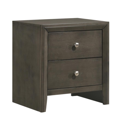 Coaster Serenity 2-drawer Nightstand Mod Grey Model 215842