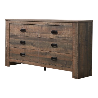 Coaster Frederick 6-drawer Dresser Weathered Oak Model 222963