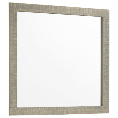 Coaster Channing Mirror Rough Sawn Grey Oak Model 224344