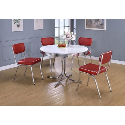 Coaster DINING TABLE 5 PC SET Model 2388-S5R
