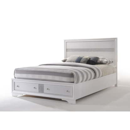 ACME Naima EK Bed With Storage Model 25767EK
