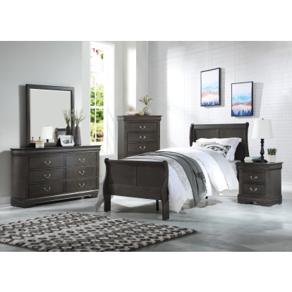 ACME Louis Philippe Full Bed Model 26805F