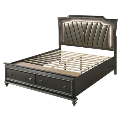 ACME Kaitlyn CK Bed With Led & Storage Model 27274CK