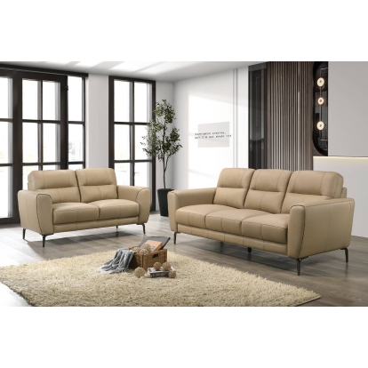 Poundex 2-Piece Sofa Set Model F8420