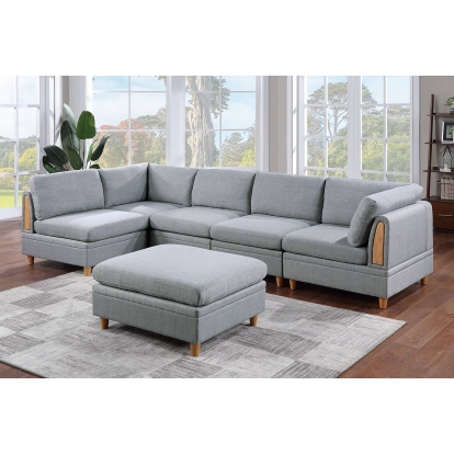 Poundex 6-Pcs Modular Set Model 918