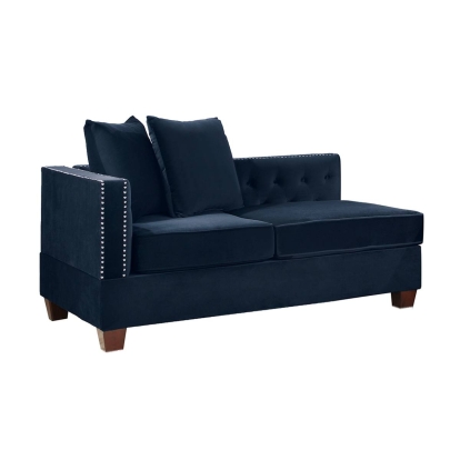 Poundex Reversible One-Arm Loveseat Model F8943