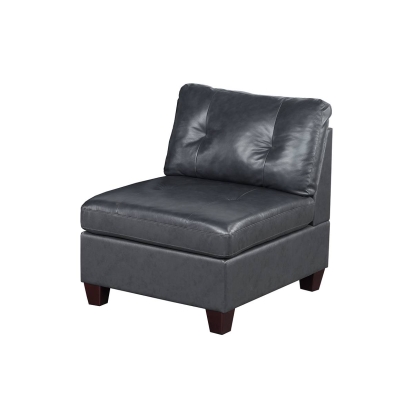 Poundex Armless Chair Model F8908